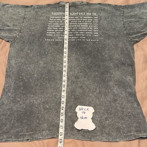 Vintage rare 1995 authentic Fleetwood Mac men’s size XL band tshirt  GVC - Picture 8 of 8